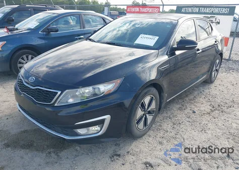 2011 Kia Optima Hybrid Ex from USA, damaged, VIN KNAGM4AD0B5007030